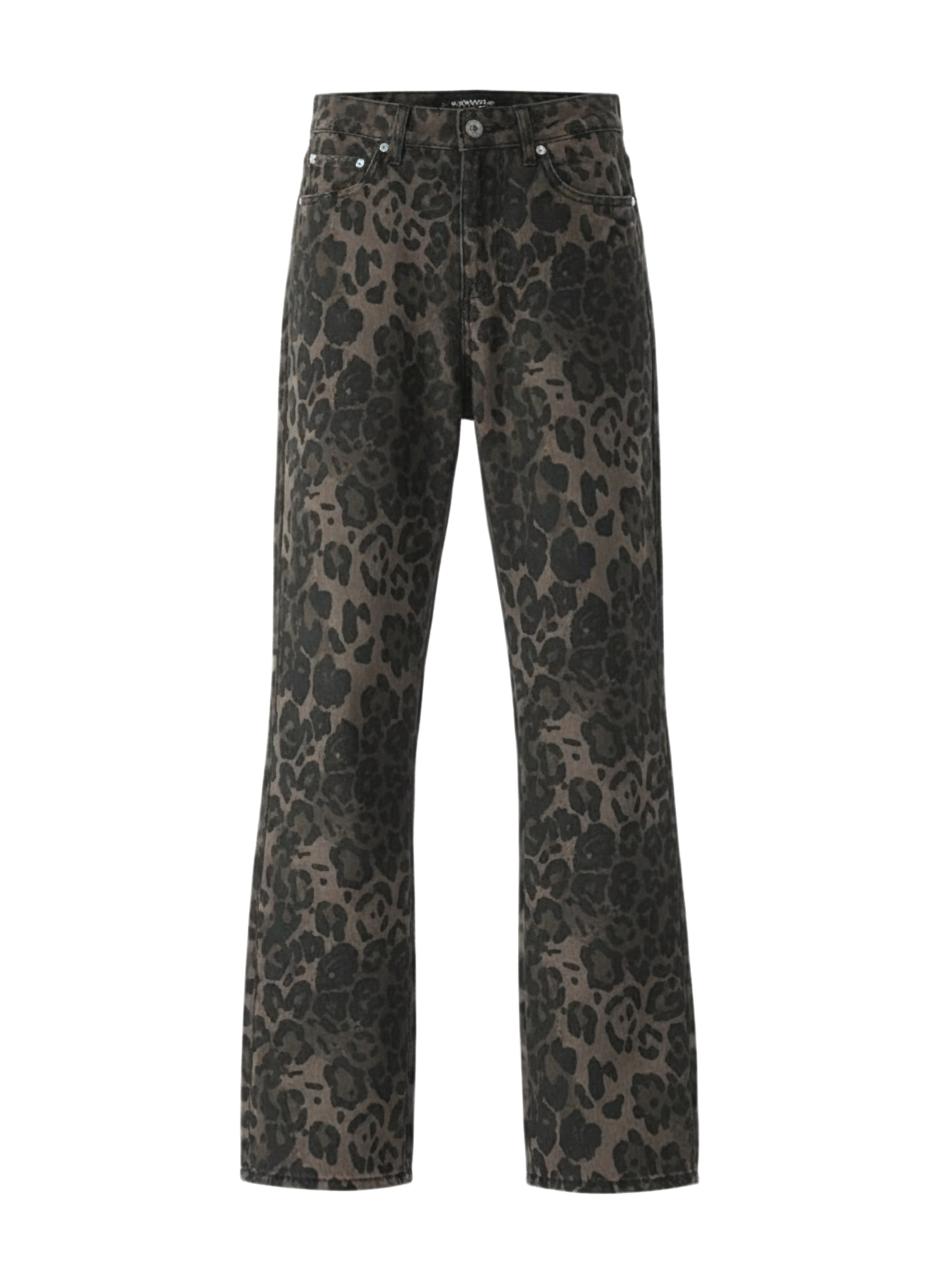 Leopard Loose Fit Jeans