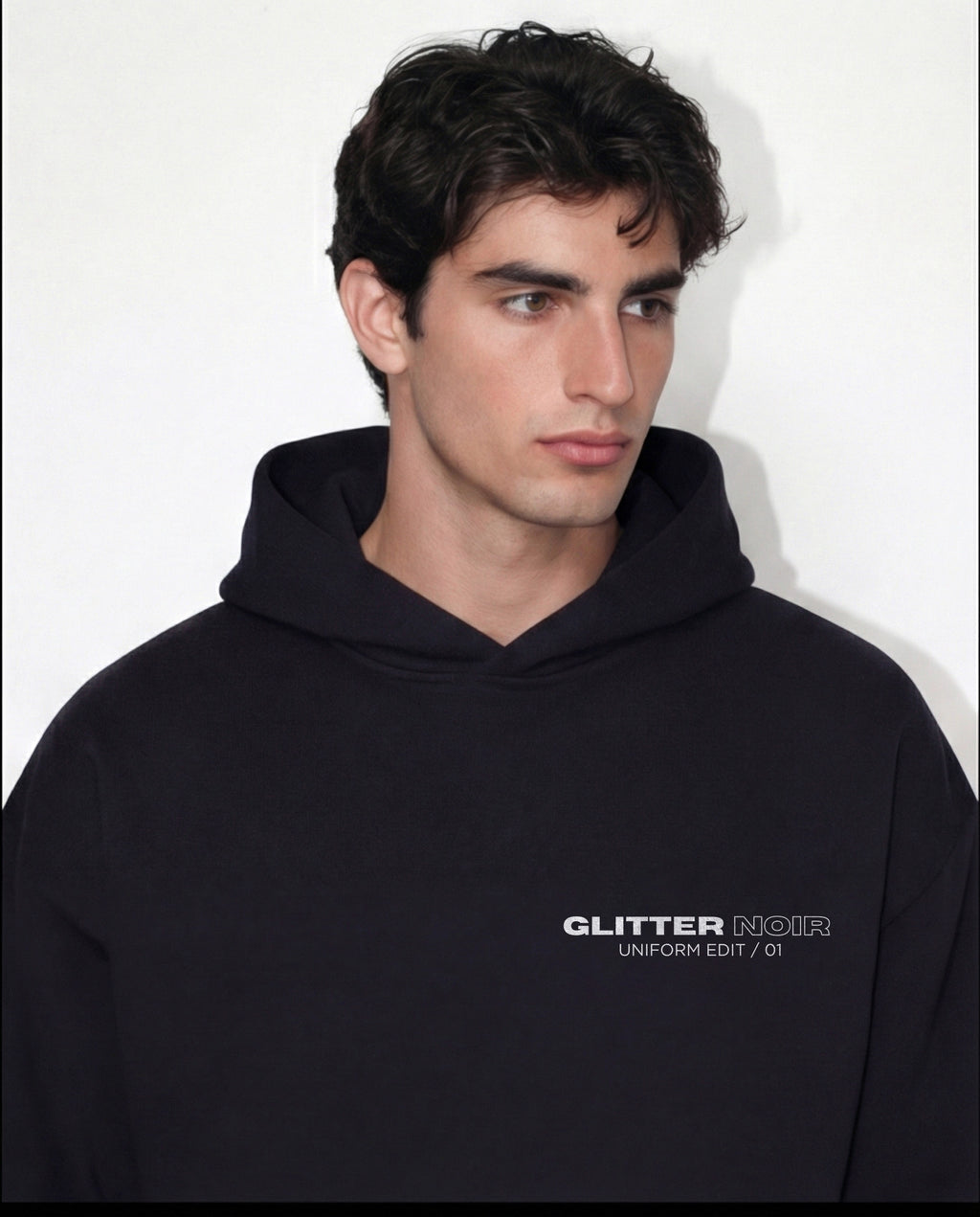 GN Uniform Hoodie 01 - Glitter Noir